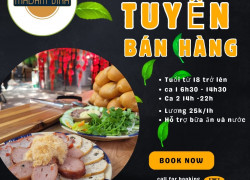 Tuyển nhân viên bán bánh mì