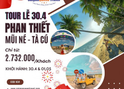 Chùm tour lễ 30.4 giá bình ổn chỉ hơn 2tr cho tour Phú Quốc đảo ngọc