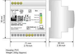 HD67022-B2-40: M-Bus/RS485-Converter