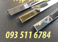 Nẹp V Inox màu nẹp nhôm sàn gỗ