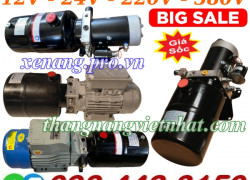 Bộ nguồn thủy lực mini 12V - 24V - 220V - 380V