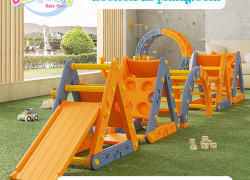 LEO TRÈO LIÊN HOÀN TAM GIÁC CHO BÉ VẬN ĐỘNG