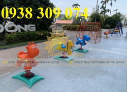 Thú nhún lò xo nhập khẩu, thú nhún lò xo công viên