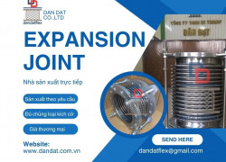 Khớp nối mềm chống rung, khớp nối chống rung mặt bích, khớp giãn nở inox 304