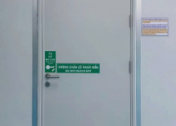 Cửa thép chống cháy tại Quận 9 – Cửa đạt chuẩn PCCC
