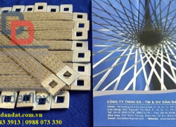 Cung cấp dây đồng bện mạ thiếc, thanh nối đồng mềm, khớp nối mềm máy biến áp kích thước theo yêu cầu