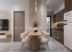 Tủ bếp MDF Cho Một Không Gian Đẳng Cấp Sang Trọng