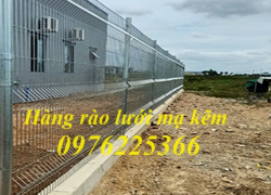 Hàng rào mạ kẽm bảo vệ khu công nghiệp