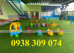 Xe chòi chân trẻ em, bập bênh mầm non , trụ bóng rổ