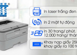 Máy in laser đen trắng chính hãng Brother HL-L2321D