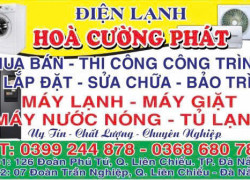 ĐIỆN LẠNH HOÀ CƯỜNG PHÁT tuyển thợ chính & thợ phụ