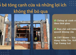 👷‍♂️Chủ Nhà Nên Biết: Tác Dụng Việc Đổ Bê Tông Cạnh Cửa