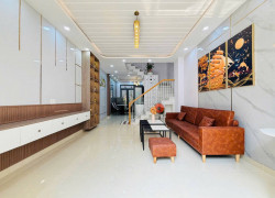 Nhà 4 tầng mới đẹp, hẻm xe hơi tránh Bình Long – 56m² – 4PN – chỉ 7.35 tỷ TL