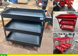 Xe đẩy dụng cụ có giá treo đồ nghề