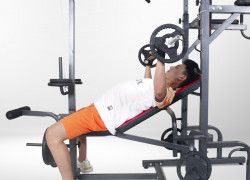 sản xuất giàn tạ đa năng - ghế tập tạ , giàn tạ kết hợp xà đơn xà kép