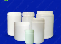 Hũ Nhựa HDPE 500gram, giao hàng toàn quốc