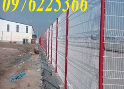 Hàng rào chắn sóng thép sơn tĩnh điện D4, D5, D6, D8