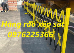 Địa chỉ sản xuất hàng rào xếp di động giá tốt tại Hà Nội