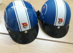 mũ bảo hiểm xe máy in logo theo yêu cầu
