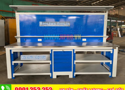 Bàn nguội cơ khí đa năng  KT W2400 x D750 x H2000 (mm)