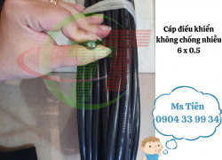 Cáp điều khiển không chống nhiễu 6 x 0.5
