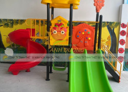 Bộ cầu trượt liên hoàn nhập khẩu trẻ em
