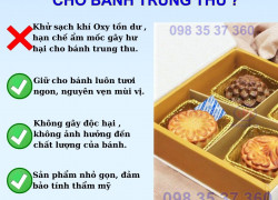Bảo quản bánh trung thu với gói hút Oxytoc