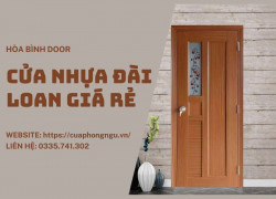 Cửa Nhựa Đài Loan Giá Rẻ