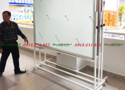 Bảng từ trắng Ceramic di động cao cấp 1 mặt
