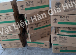 Dây hàn lõi thuốc K-71T thương hiệu Kiswel Hàn Quốc