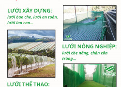 Chuyên sản xuất & gia công tất cả các loại lưới xây dựng, thể thao
