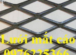 Lưới mắt cáo 45x90, Lưới dập giãn 45x90, Lưới thép hình thoi 45x90