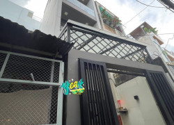 QUẬN 8- NHÀ 4 TẦNG- HẺM 3M THÔNG THOÁNG- GIÁP Q1,Q4- SỔ VUÔNG A4- CHỈ 4 TỶ 950
