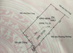Bán Đất Đẹp Đông Sang – Mộc Châu  938m², mặt 20m sẵn Sổ Đỏ