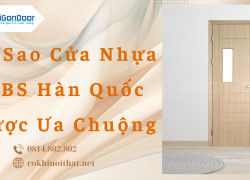 Vì Sao Cửa Nhựa ABS Hàn Quốc Được Ưa Chuộng