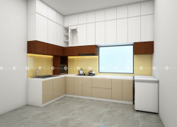 TỦ BẾP GỖ CÔNG NGHIỆP MDF CHUẨN HIỆN ĐẠI, CHUẨN TIỆN NGHI