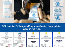 Hút ẩm Silicagel dùng cho thuốc, dược phẩm