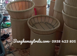 Rổ trưng trái cây mây nhựa