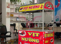 Xe quay vịt 2 tầng Turbo TBX210 giá rẻ
