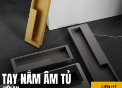 Tay nắm âm tủ hiện đại NK438 | Zalo 0901 196 552