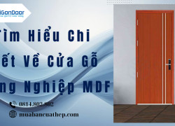 Tìm Hiểu Chi Tiết Về Cửa Gỗ Công Nghiệp MDF