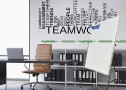 Bảng flipchart chân inox di động gấp gọn
