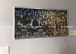 BẢNG VIẾT PHẤN POLY TAIWAN KHUNG NHÔM 40x60 CM