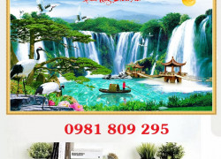 Tranh 3d , gạch tranh thiên nhiên giao hòa Hn9302