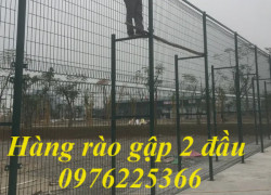 Cung cấp hàng rào lưới thép gập tam giác 2 đầu D3, D4, D5, D6, D8
