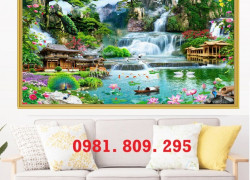 Tranh gạch phong cảnh