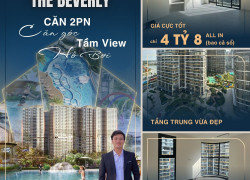 Bán gấp căn góc 2PN BE, view nội khu hồ bơi, tầng trung vừa đẹp, giá cực tốt chỉ 4tỷ8 bao cả sổ