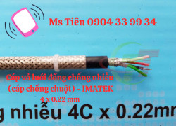 Cáp vỏ lưới đồng (Cáp chống chuột) IMATEK 4 x 0.22