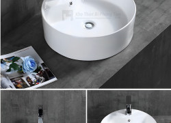 Lavabo Đặt Bàn Tròn CODOR LA07