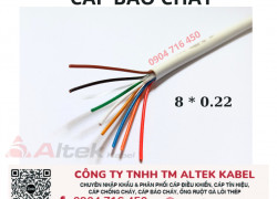 Cáp tín hiệu báo cháy 8x0.22mm Altek Kabel Đà Nẵng, Hà Nội, Sài Gòn